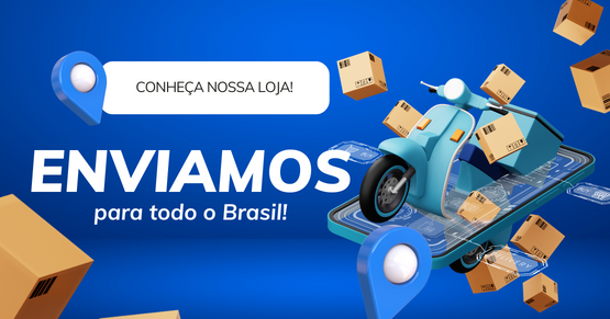 Enviamos de todo o Brasil